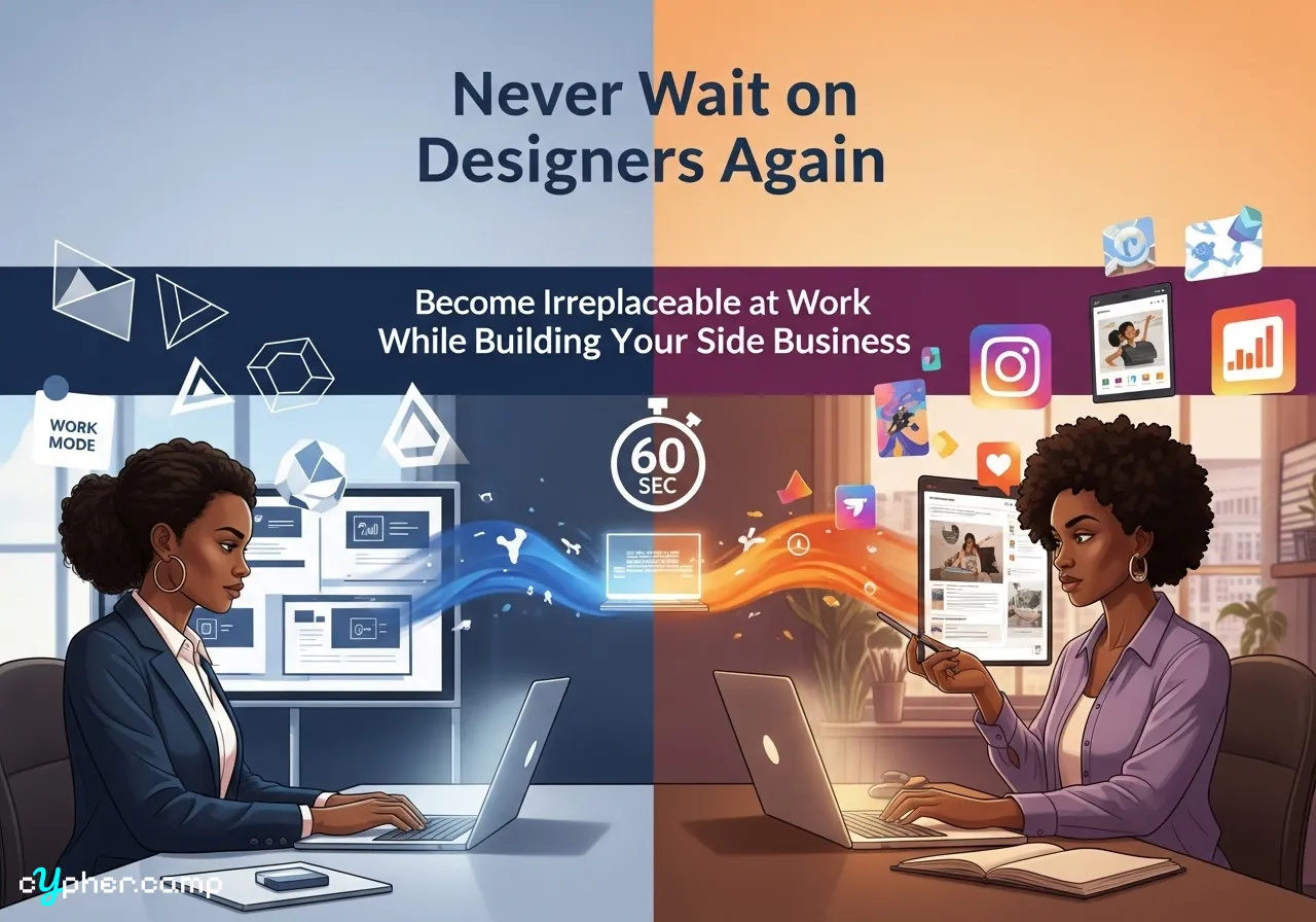 Stop Waiting on Designers: Generate Business Visuals Yourself